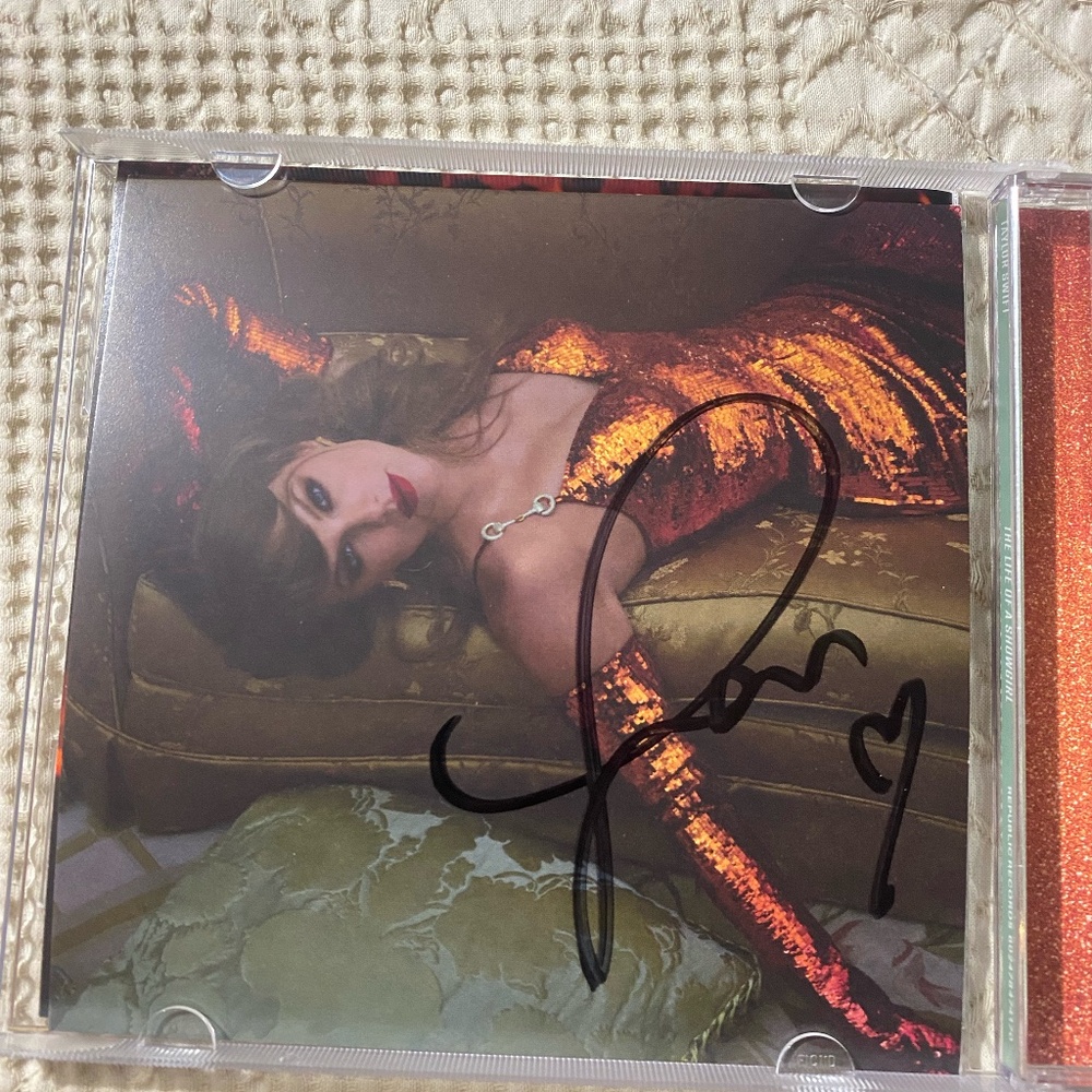 signed life of a showgirl cd